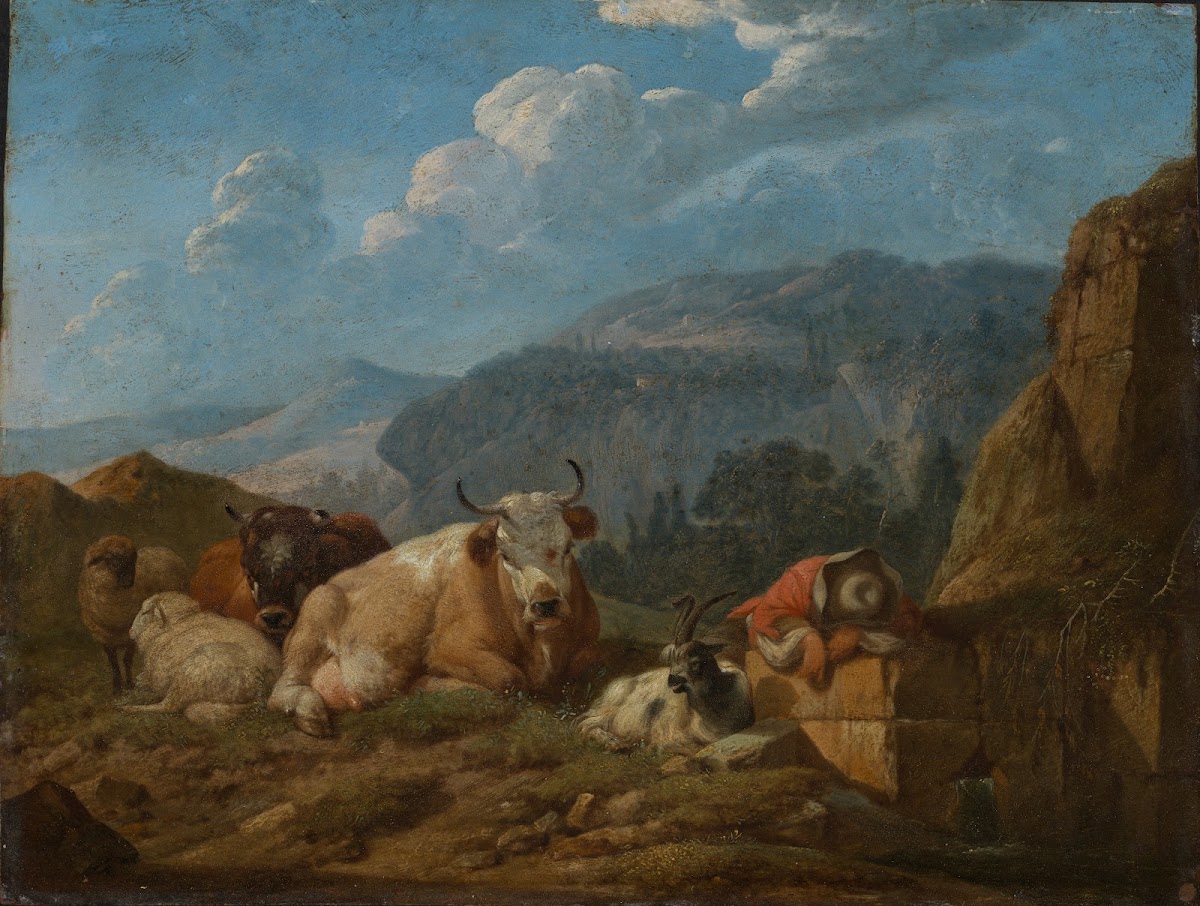 Italienische Berglandschaft 1668