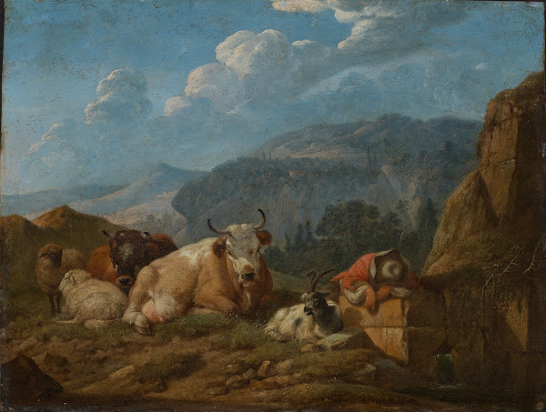 Italienische Berglandschaft 1668