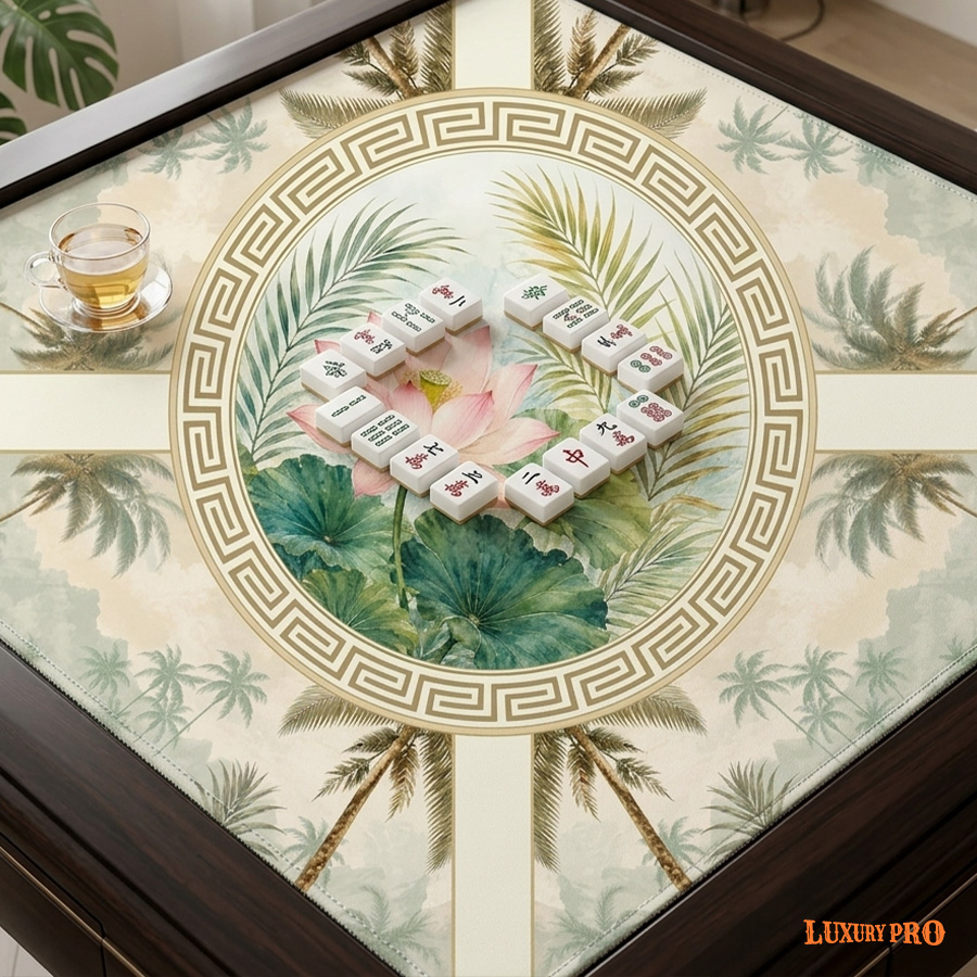 Mahjong table mat