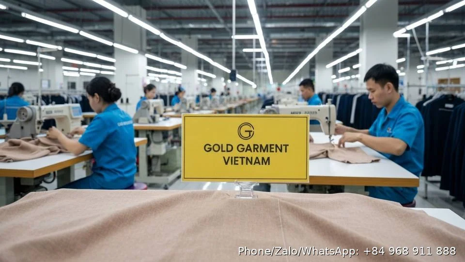 clothing manufacturing - Gold Garment Vietnam