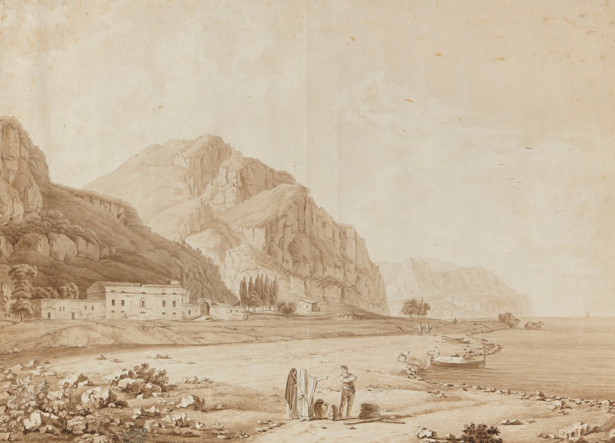 Sizilianische Küste bei Taormina 1787