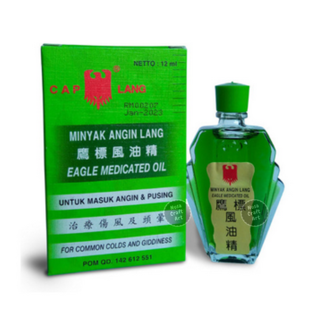 Eagle Brand Medicated Menthol Oil Refreshing Fragrance 12 ml