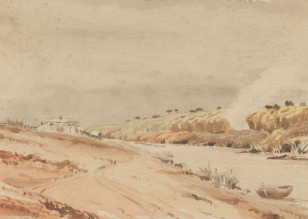 Head of Totara Lagoon Northland 1867
