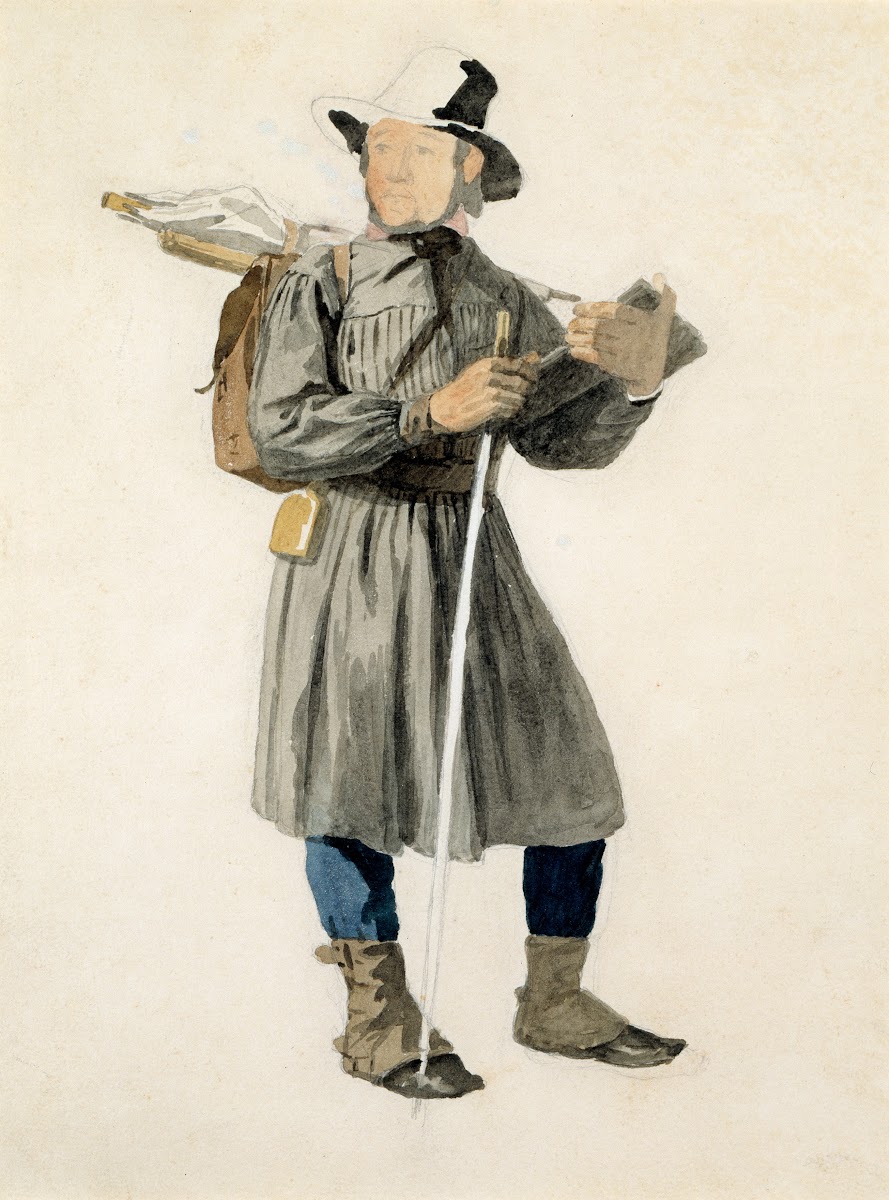 Standing Artist Ca 1845 1847