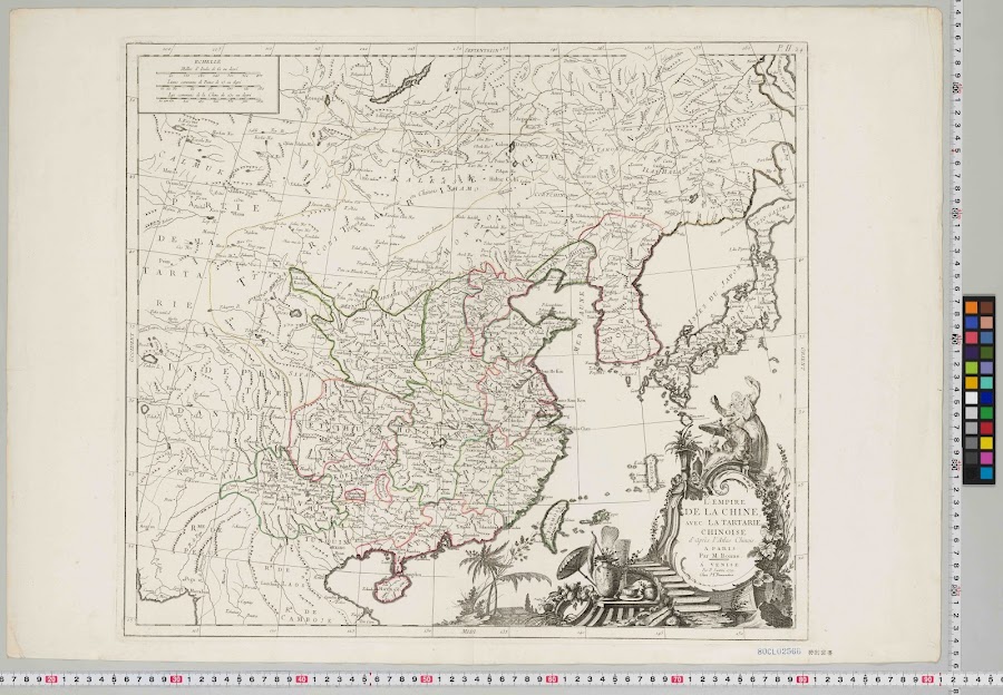 1779_Rigobert Bonne: L'Empire de la Chine avec la Tartarie Chinoise