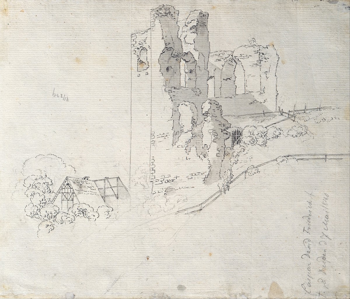 Ruins with the Roof of a Farmhouse 1799