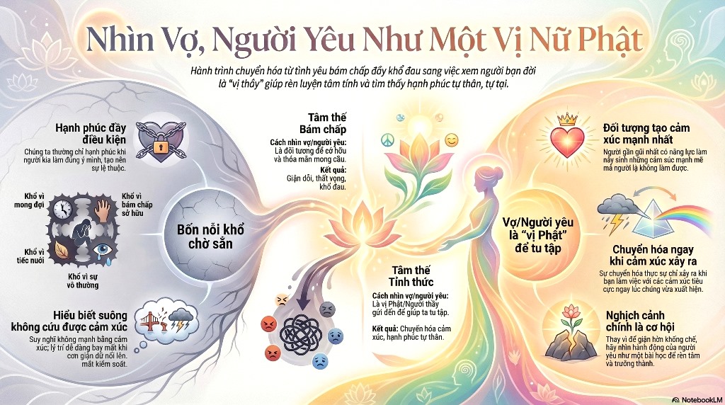 Nhìn vợ, người yêu như nữ Phật 1