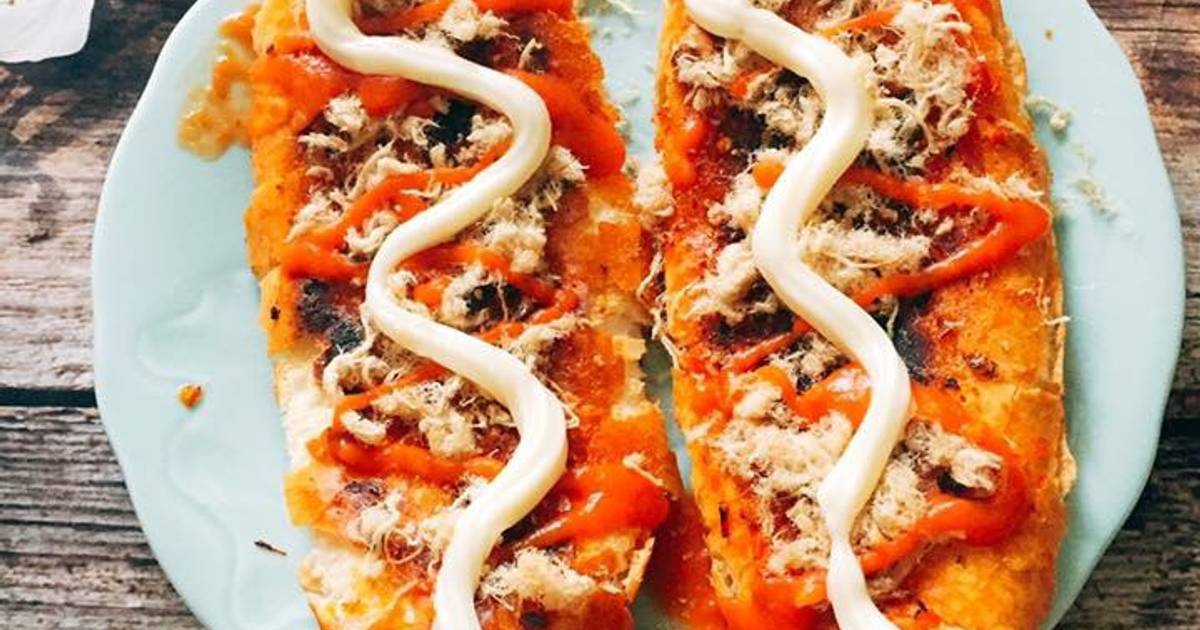 Bánh mì nướng muối ớt đơn giản mà ngon