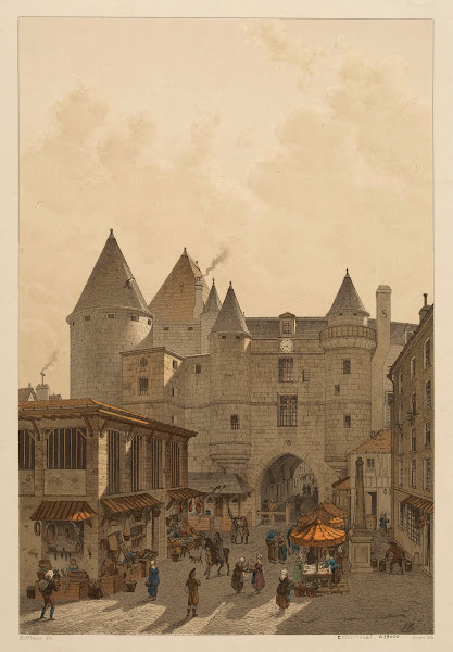 Grand Châtelet Vue prise de la rue Saint Denis 1915 1945