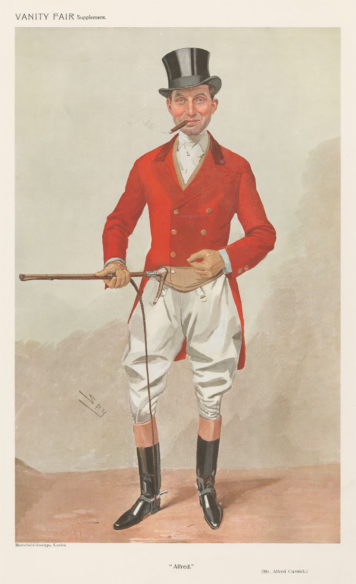 Fox Hunters Alfred Mr Alfred Curnick 1909