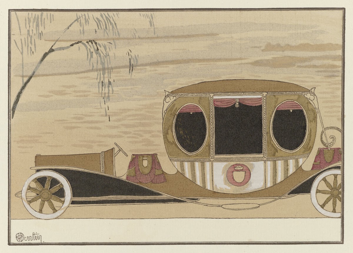 Carrosse automobile de grand gala 1914