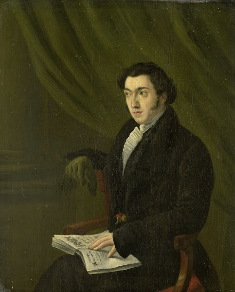 Portrait Of Johannes Petrus Schouberg Stamp Engraver At The Imperial Mint In Utr