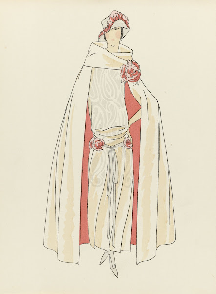 Gazette du Bon Ton 1921  No 10  Croquis No XIV 1921