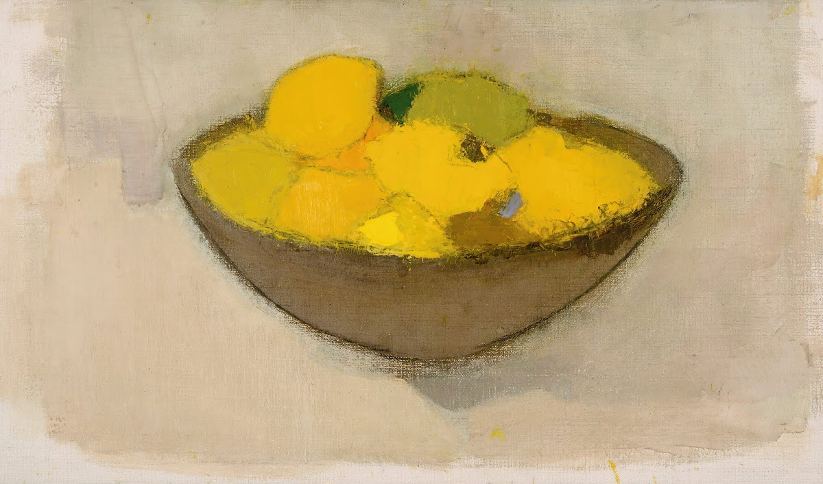 Lemons in a bowl