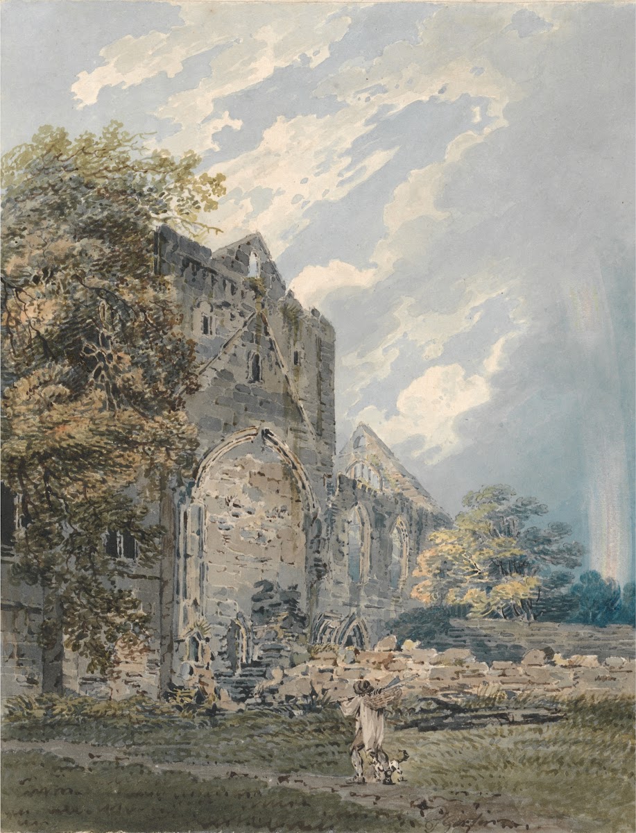 Pluscardine Abbey Elgin ca 1793