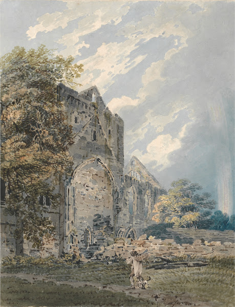 Pluscardine Abbey Elgin ca 1793