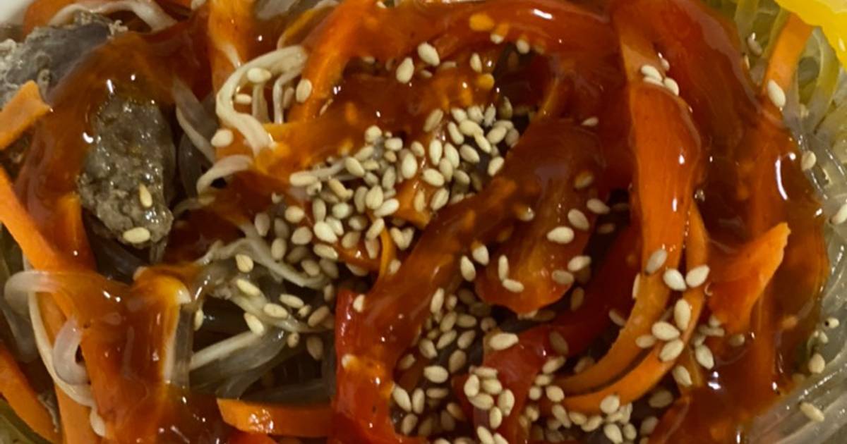 Miến xào rau củ