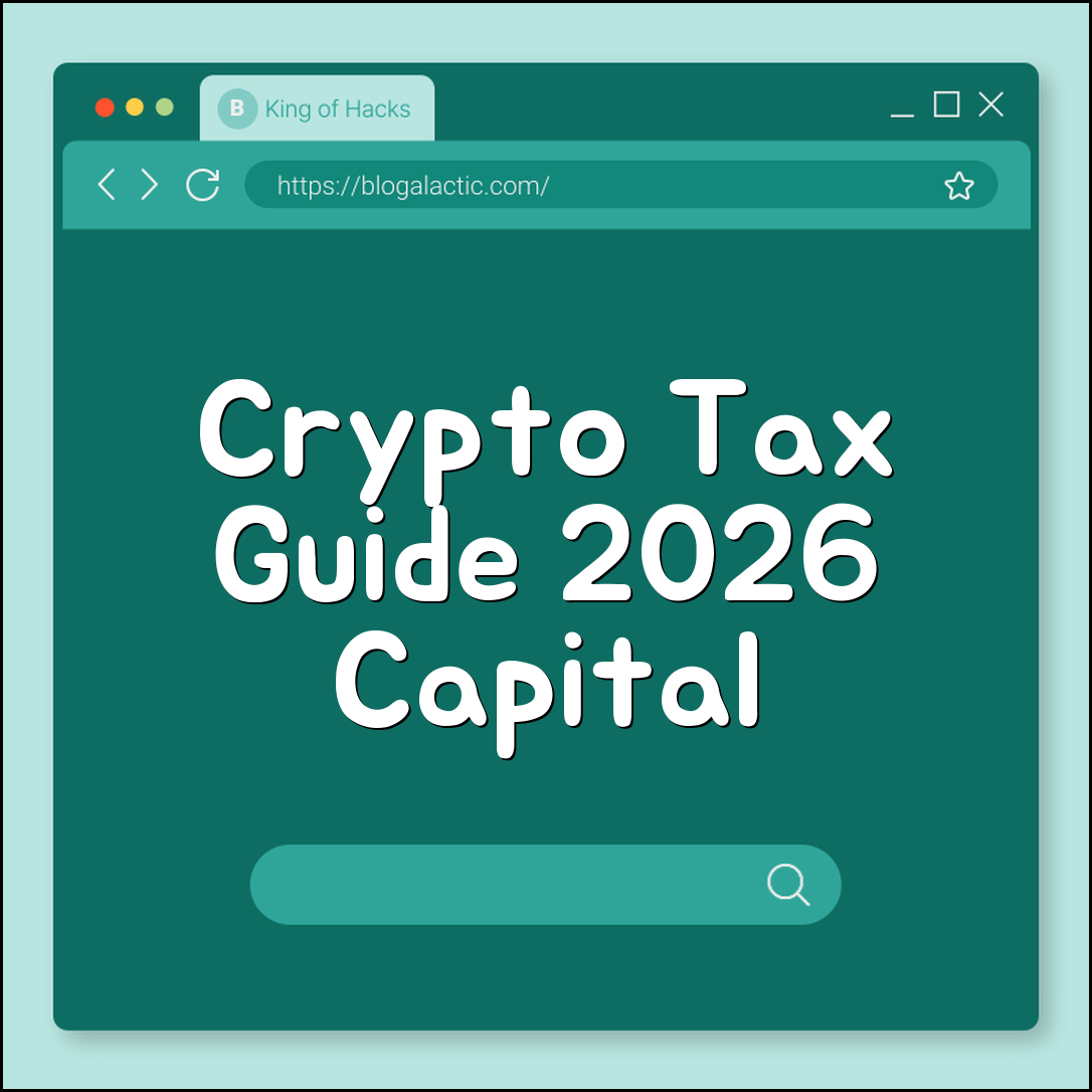 Cryptocurrency Tax Guide 2026: What You Need to Know (capital gains tax, IRS reporting, crypto losses, tax-loss harvesting)