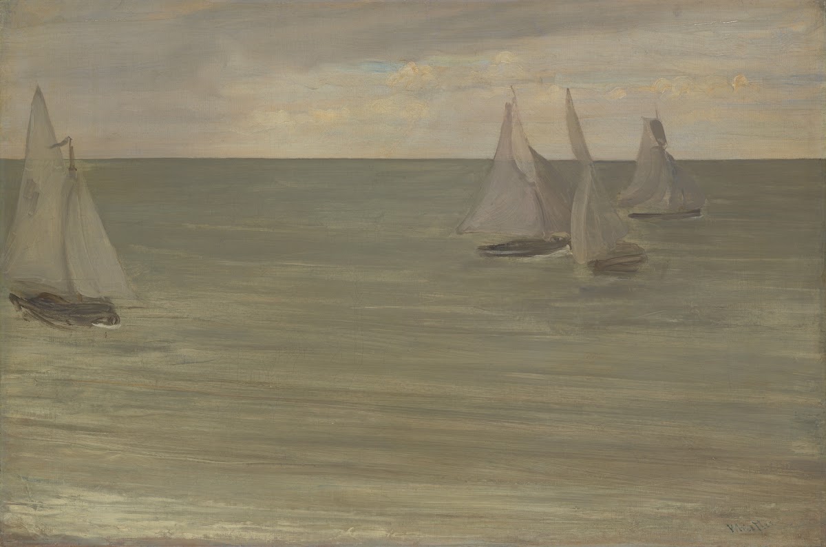 Trouville Grey and Green the Silver Sea 1865