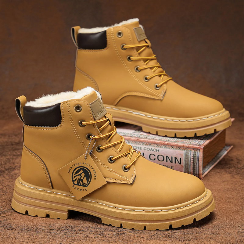 Insulated Men's Work Boots in Larger Sizes
