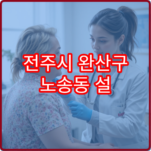 전주시 완산구 노송동 설 명절 신경과 병원 진료 일정