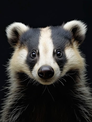 Badger Face Picture