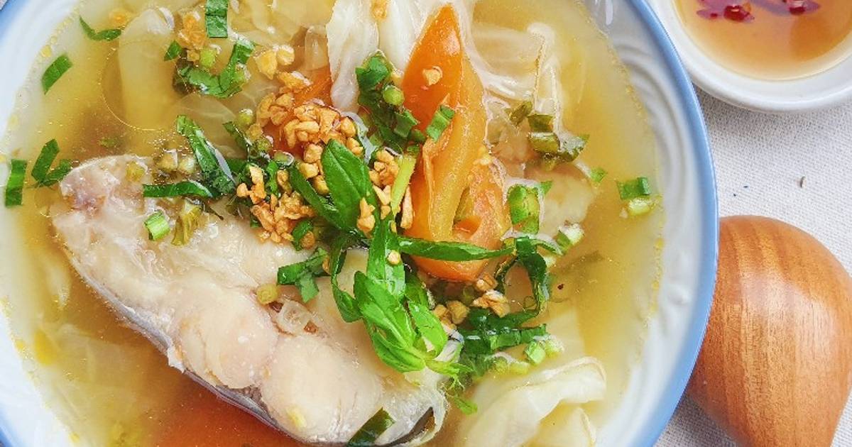 🔸️CANH CHUA CÁ HÚ BẮP CẢI