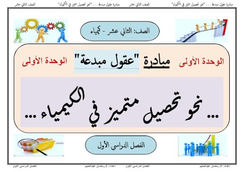 أنشطة للوحدة الأولى الإتزان في المحاليل المائية - مبادرة عقول مبدعة - كيمياء الصف 12 الفصل 1