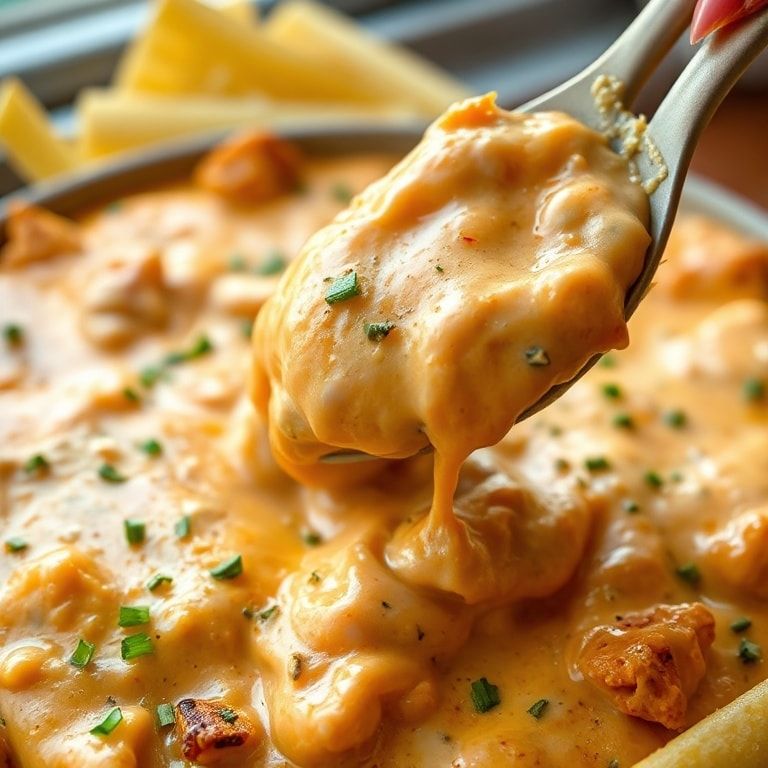 Creamy Buffalo Chicken Dip with Cottage Cheese – Easy Homemade Buffalo Dip