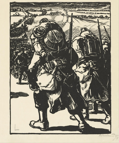Le Concentration The Concentration of Troops 1914
