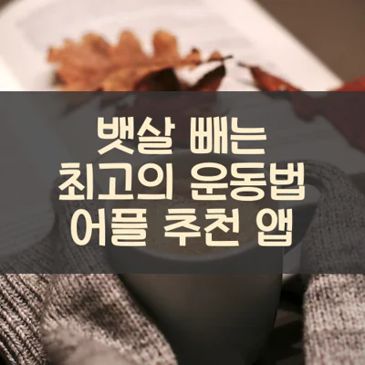 뱃살 빼는 최고의 운동법 메인 썸네일