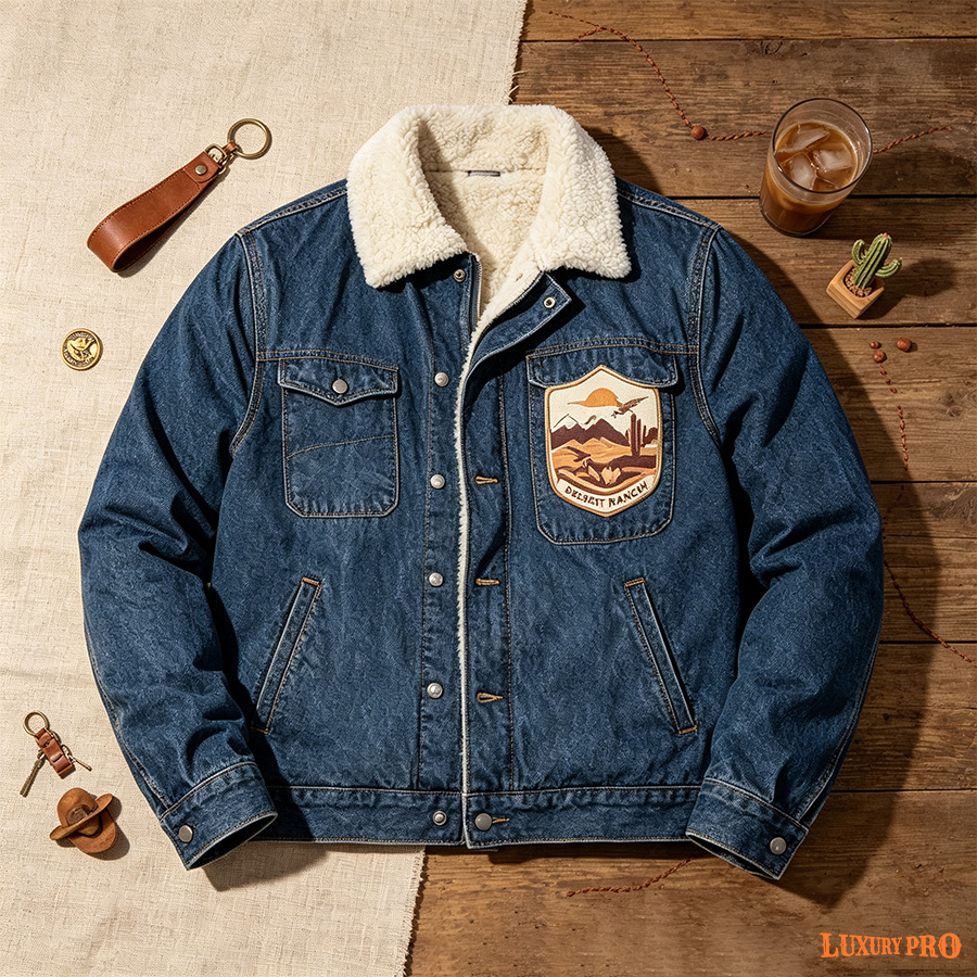 2D Cotton Blend Jacket