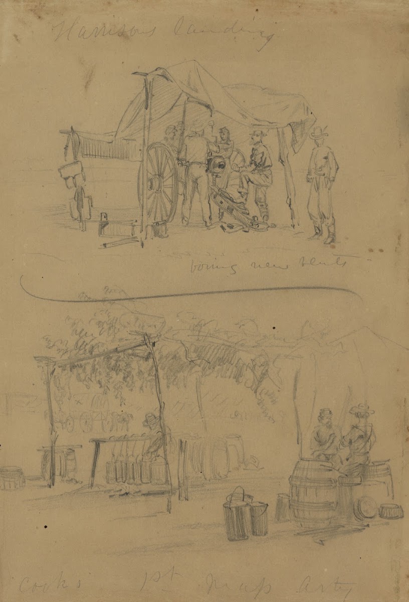 Harrisons landing 1862
