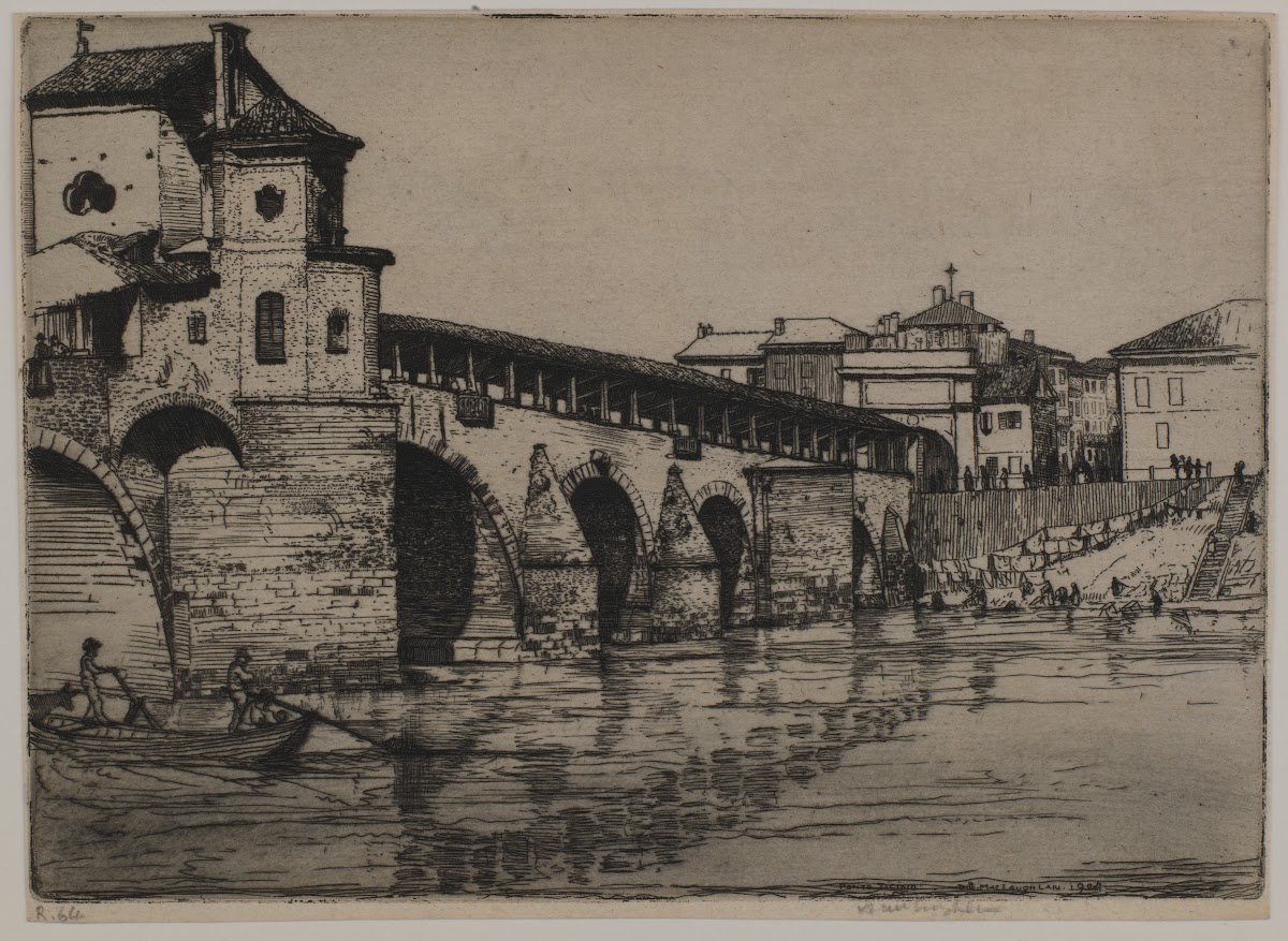 Ponte Ticino Pavia 1904
