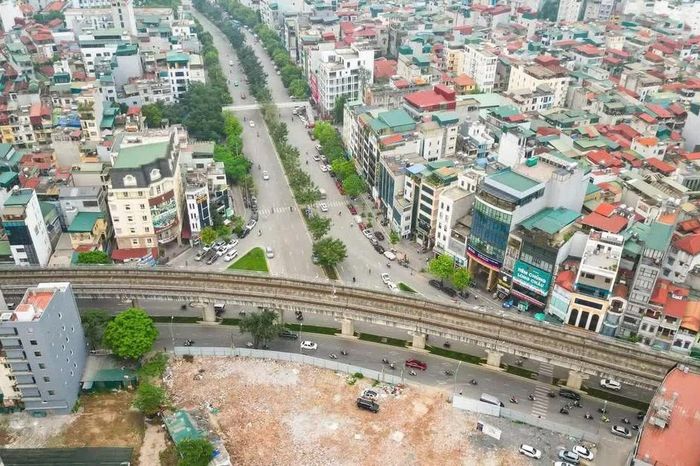 Đẩy nhanh thi công đường Vành đai 2,5 đoạn qua Cầu Giấy - Báo Tri thức &amp; Cuộc sống
