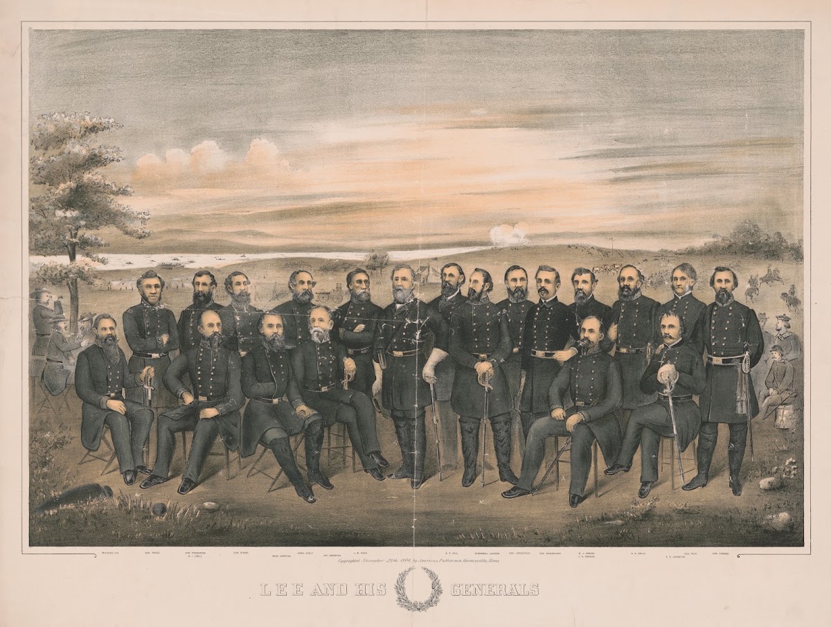 Lee And His Generals 1904