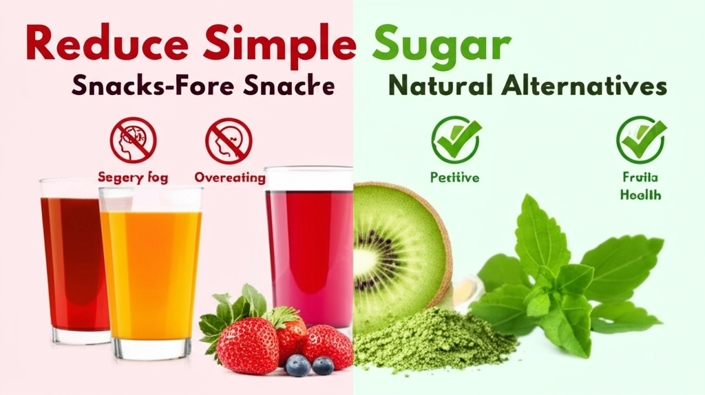 단순당 줄이기: 설탕 대체품과 감미료의 진실