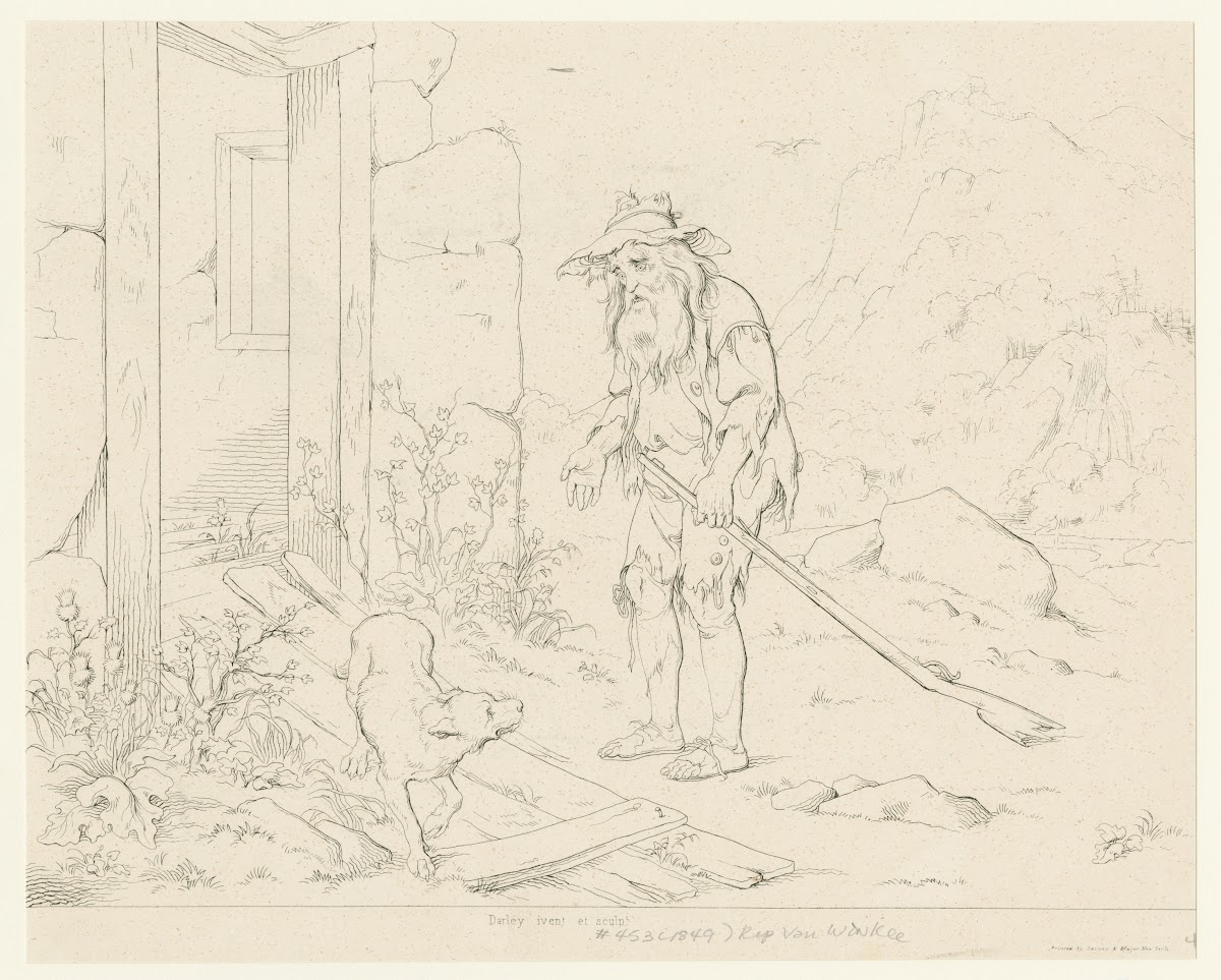 He found the house gone to decay 1849