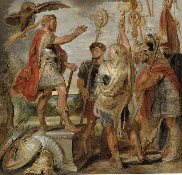 Decius Mus Addressing the Legions probably 1616