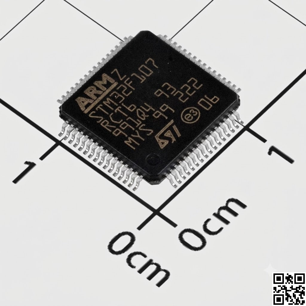 STM32F107RCT6 64-LQFP, 32-Bit ARM Cortex M3 Microcontroller, 72MHz, 256KB FLASH, 64-LQFP