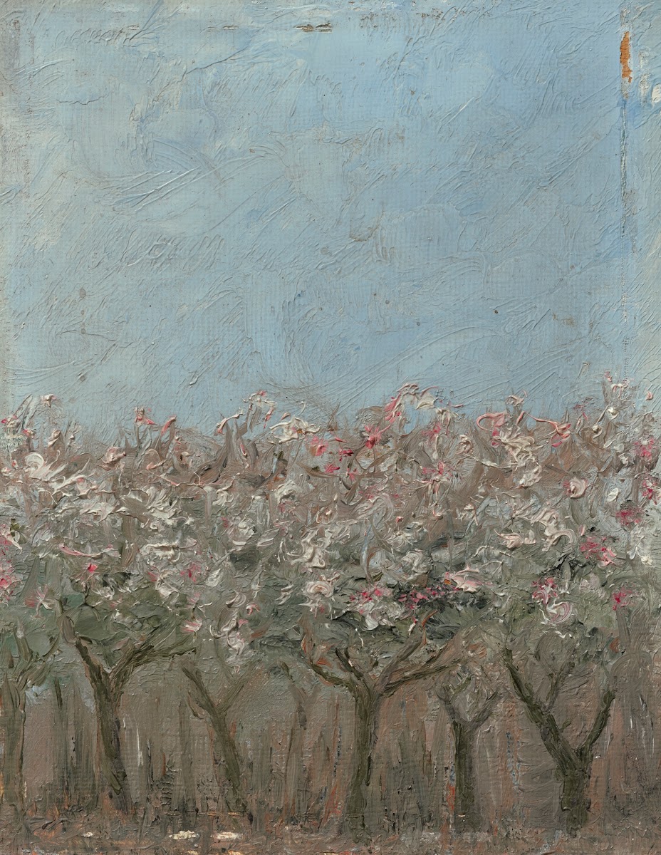 Apple trees in blossom Blommande äppelträd 1907
