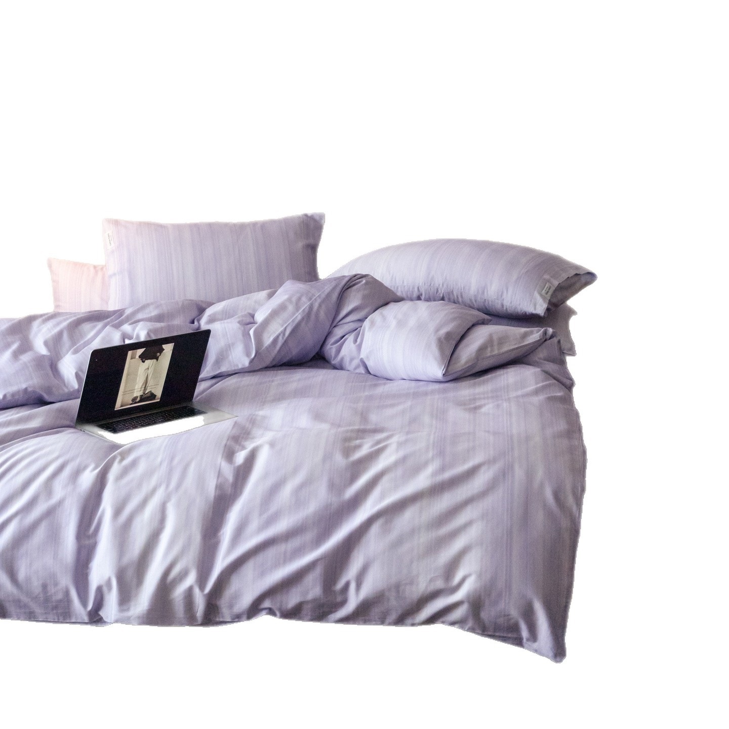 Cotton satin bedding set, 100s count, digital print