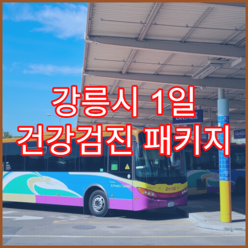 강릉시 1일 건강검진 패키지 구성과 실제 소요시간 체험 후기