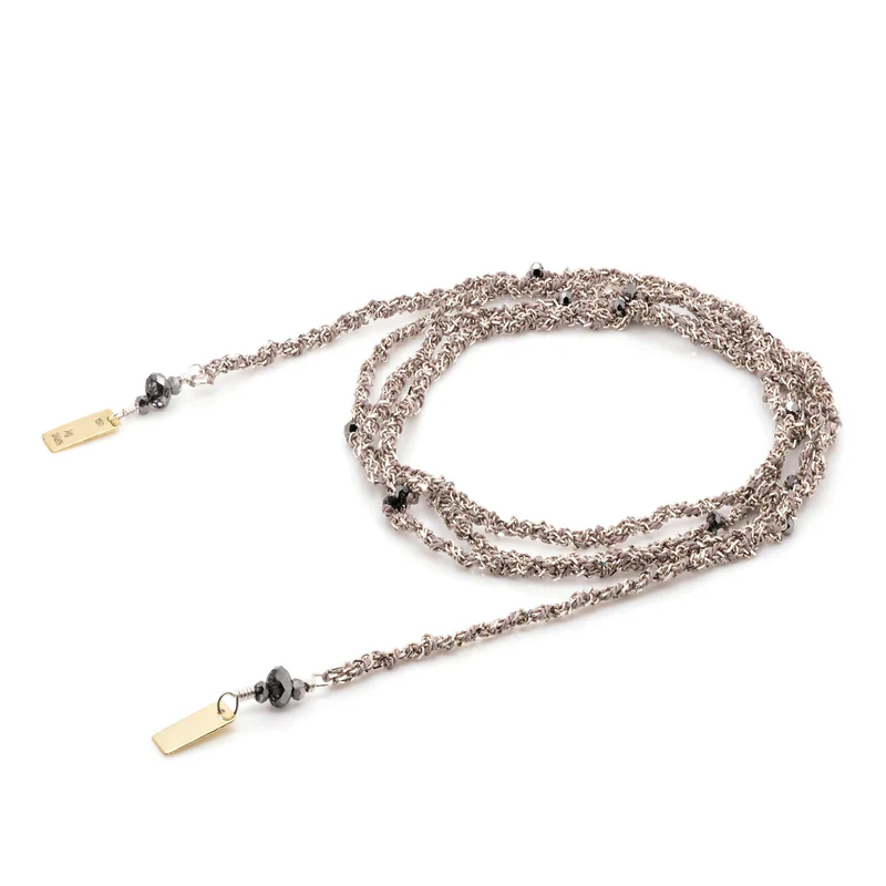 Плетенный Лариат GREY