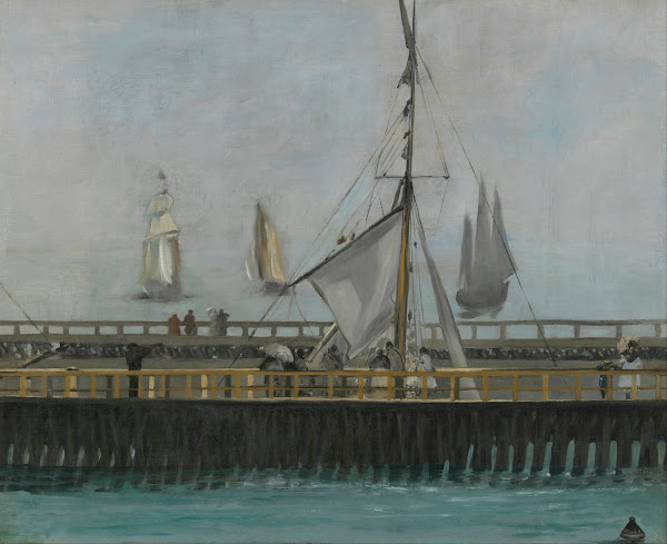 The jetty of Boulogne sur Mer 1868