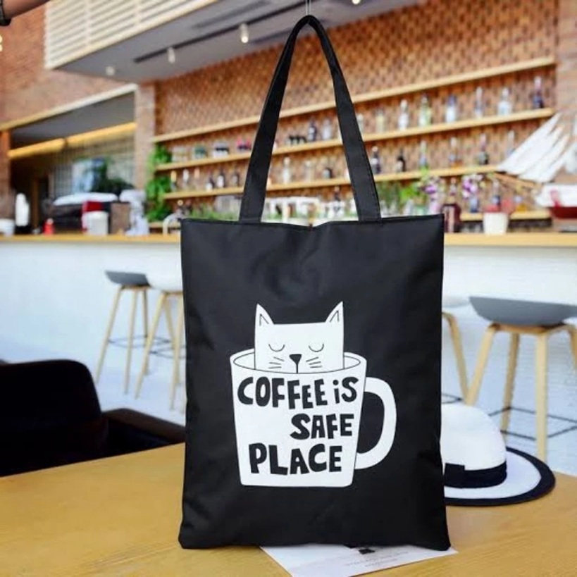goodie bag kanvas costum/tas kain/tas Tote bag/TAS KANVAS JAIT — foto 4