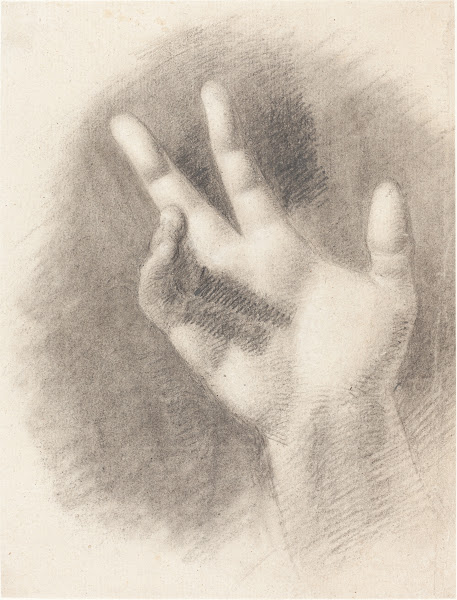 Study of a Right Hand recto