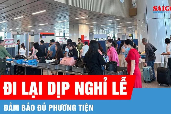 TPHCM: Đảm bảo đủ phương tiện cho nhu cầu đi lại dịp nghỉ lễ - Báo Sài Gòn Giải Phóng