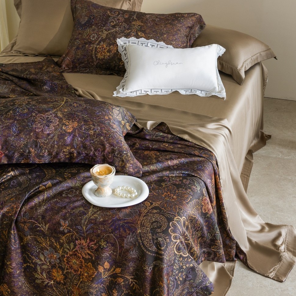 Lyocell Bedding Set, Cooling Effect, 4-Piece