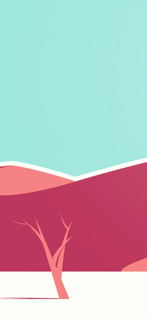 Desert Dunes Minimal 4K iPhone Phone Wallpaper